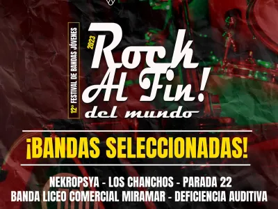 Banda Puertovarina “Deficiencia Auditiva” avanzó a la fase de clínicas especializadas de Rock al Fin del Mundo
