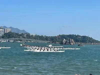 Club Viento Sur de Llanquihue destacó en el Panamericano de Va'a en Brasil