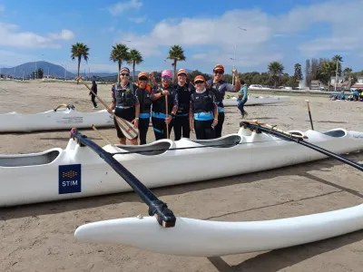 Club Viento Sur destacó en el Nacional de Canoa Polinésica 2025