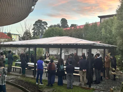 Colegio inmaculada Concepción de Puerto Varas inauguró huerto sustentable en sus instalaciones