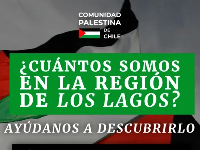 Comunidad Palestina de Chile busca conocer cuántos descendientes de árabes viven actualmente en la región de Los Lagos