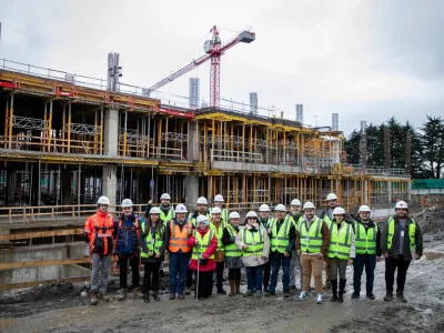 Comunidad visitó obras de Construcción del Hospital Puerto Varas que presenta 20% de avance