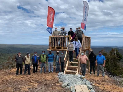 Conadi y Comunidad indígena de Quilipulli en Chonchi habilitan ruta turística con pertinencia cultural huilliche