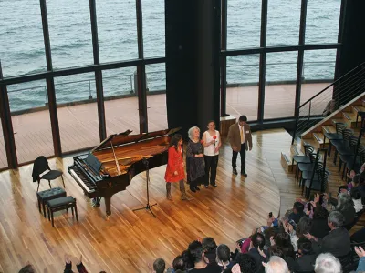 Concierto de Piano Semanas Musicales de Frutillar con las maestras Evelyne Brancart y Paulina Zamora