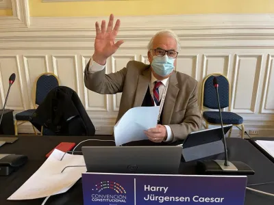 Constituyente Harry Jürgensen busca patrocinio para propuestas de Normas Constitucionales 