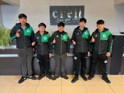 Cooperativa Eléctrica CRELL  entregó indumentaria deportiva a la Serie M14 de Club Deportes Puerto Montt