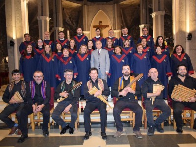 Coro de Apoderados del Colegio Germania y Grupo Surande presentarán la obra Musical “Misa Andina”