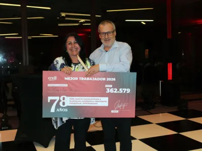 Crell celebró 78 años junto a sus trabajadores
