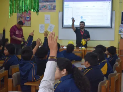 CRELL realiza capacitación técnica para alumnos de la Escuela Libertad de Puerto Montt