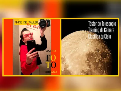  Curso de Astrofotografía Urbana gratis todo nivel