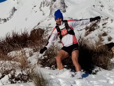 Deportista local Daniel Díaz Aguilera participará en Campeonato Nacional de Trail Running 