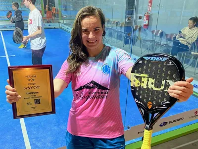 Deportista local Nicole Plagemann se coronó Campeona Master Ladies de Pádel 