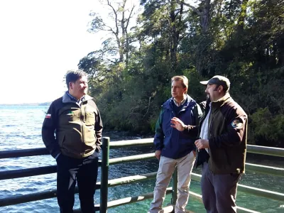 Director Ejecutivo de Conaf visitó Puerto Varas, se reunió con autoridades y empresarios