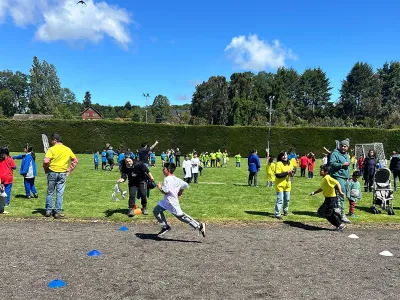 En el Gimnástico Alemán de Llanquihue se celebraron los Juegos Rurales 2024
