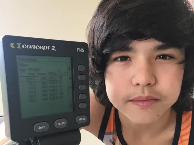Entrena y compite a distancia gracias a nuevas tecnologías: Deportista Frutillarino obtiene primer lugar nacional en Remo