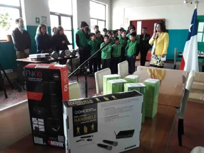 Escuela Grupo Escolar implementó sala de estadía para estudiantes 