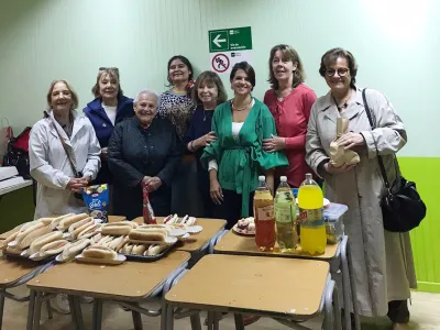 Escuela Hardy Minte de Los Riscos: Comité de Damas del Rotary Club de Puerto Varas celebró con un desayuno término del año escolar