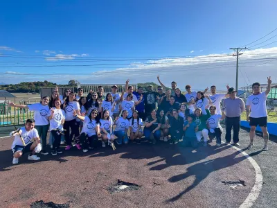 Estudiantes de la U. San Sebastián realizan voluntariado en Hualaihué