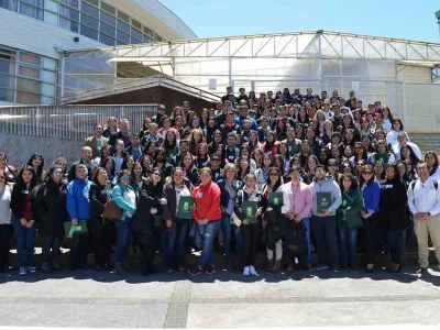 Estudiantes del Área Administración de todo el país se reunieron en Puerto Montt