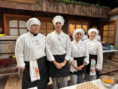 Estudiantes del Liceo Ignacio Carrera Pinto de Frutillar colaboran en apoyo a emergencia en Puerto Varas