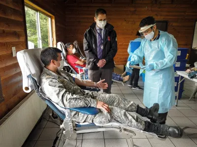 Fuerzas Armadas y de Orden realizarán donación semanal de sangre