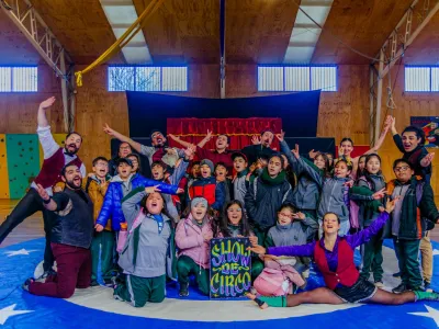 Fundación Mustakis y Circo Frutillar celebran “Circo en tu escuela 2024” con evento circense dirigido a niños, niñas y profesores
