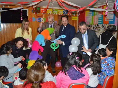 Gabinete Regional celebró el Día del Niño en las residencias de la Red Sename en Los Lagos