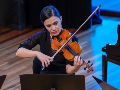 Gergana Gergova realizará Charla Magistral de Música de Cámara en Teatro del Lago