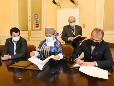 Gobernadores Regionales firman acuerdo con Convención Constitucional para fortalecer el trabajo en regiones