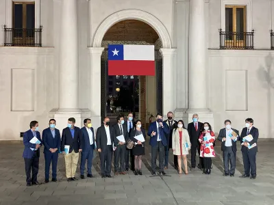 Gobernadores Regionales se reunieron con el presidente Piñera en busca de una real descentralización