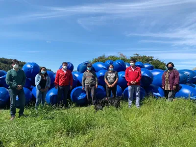 Gobierno inicia entrega de más de nueve mil boyas a 115 productores de choritos de Los Lagos