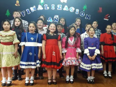 Gran Muestra Artístico Cultural en Escuela Unidocente Las Camelias