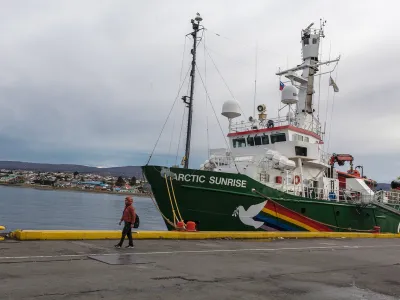 Greenpeace anuncia que rompehielos Arctic Sunrise encabezará campaña internacional de protección de los mares de la Patagonia chilena