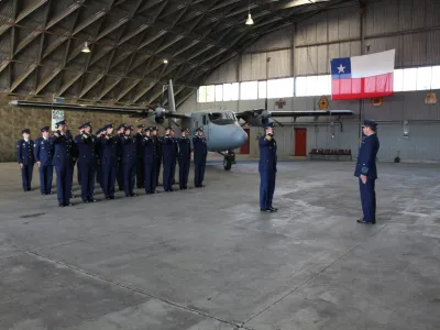 Grupo de Aviación N° 5 de la Fach Celebró Aniversario 95 en Puerto Montt