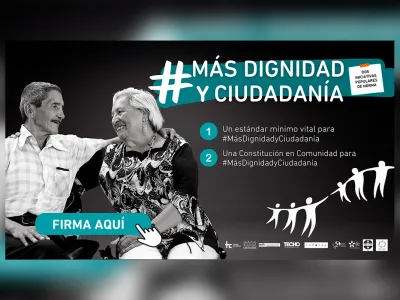 Hogar de Cristo y Comunidad de Organizaciones Solidarias invitan a firmar por un Chile con #MásDignidadyCiudadanía