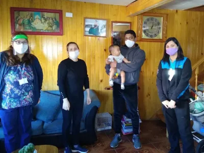 Hospitalización Domiciliaria del Hospital Puerto Montt refuerza visitas y también realizará tomas de PCR