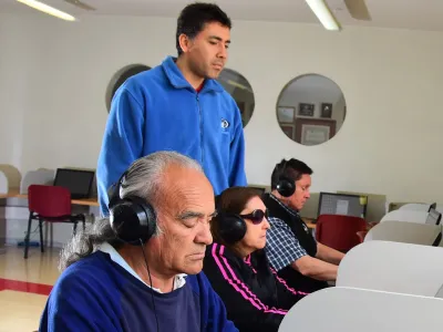 Inclusión laboral: entregando herramientas y competencias a personas con discapacidad visual