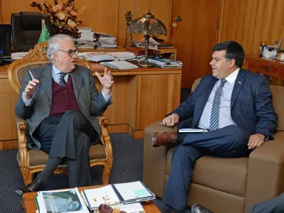 Intendente Jürgensen y Director Nacional de CONADI planifican estrategias de trabajo intercultural