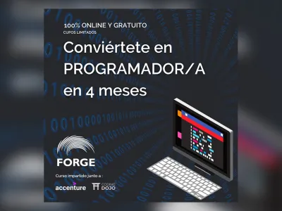 Jóvenes de todo Chile podrán acceder a formación en programación de forma gratuita