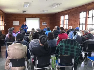 Juntas de Vecinos y Agrupaciones de Nueva Braunau se capacitaron en Fondos del 2% de Deportes, Cultura y Comunidad Activa