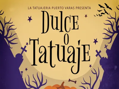 La Tatuajería Puerto Varas realizará Dulce o Tatuaje en vísperas de Halloween