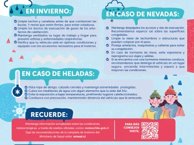 Los Lagos: ISL inició campaña “Bajo Cero” que previene ante exposición a bajas temperaturas
