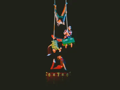 Los viajes y caminos inspiran presentación final de alumnos de Circo Frutillar
