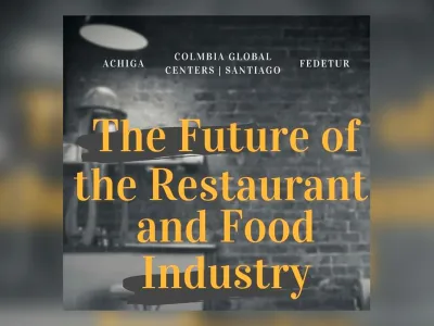Mañana a las 10 horas: Destacado consultor gastronómico y profesor de la Universidad de Columbia dictará conferencia sobre el futuro de los restaurantes y la industria de alimentos
