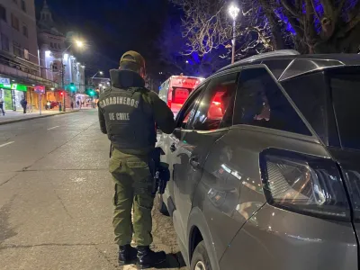 Más de 3.000 controles de alcotest y narcotest se han realizado, durante el 2025 en el marco del programa Tolerancia Cero, en la región de Los Lagos