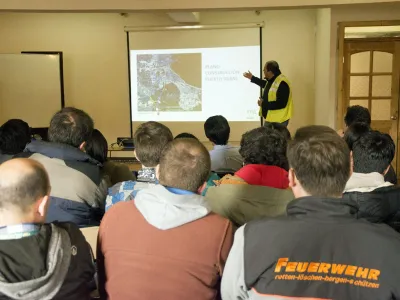Metrogas capacitó a Voluntarios del Cuerpo de Bomberos de Puerto Varas