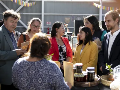 Ministro de Agricultura destacó apertura de Galpón Pío Nono como espacio de comercialización  de la Agricultura Familiar Campesina