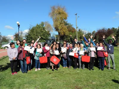 Mujeres de las comunas de Fresia y Puyehue fueron capacitadas en la promoción de sus derechos previsionales y de seguridad social