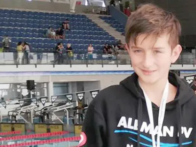 Nadador puertovarino destacó en Nacional de Natación Infantil