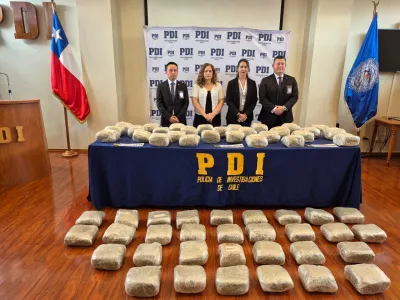 Operación Centinela Austral: PDI desarticula estructura criminal en el sur e incauta 62 kilos de droga